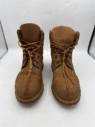 bottes timberland en cuir