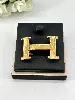 boucle de ceinture hermès dorée