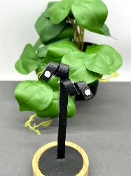 boyzr4m boucle d'oreille puces oxyde 4mm argent 925 0,28g  argent 925 millième (22 ct) 0,28g argent 925 millième (22 ct) 0,28g