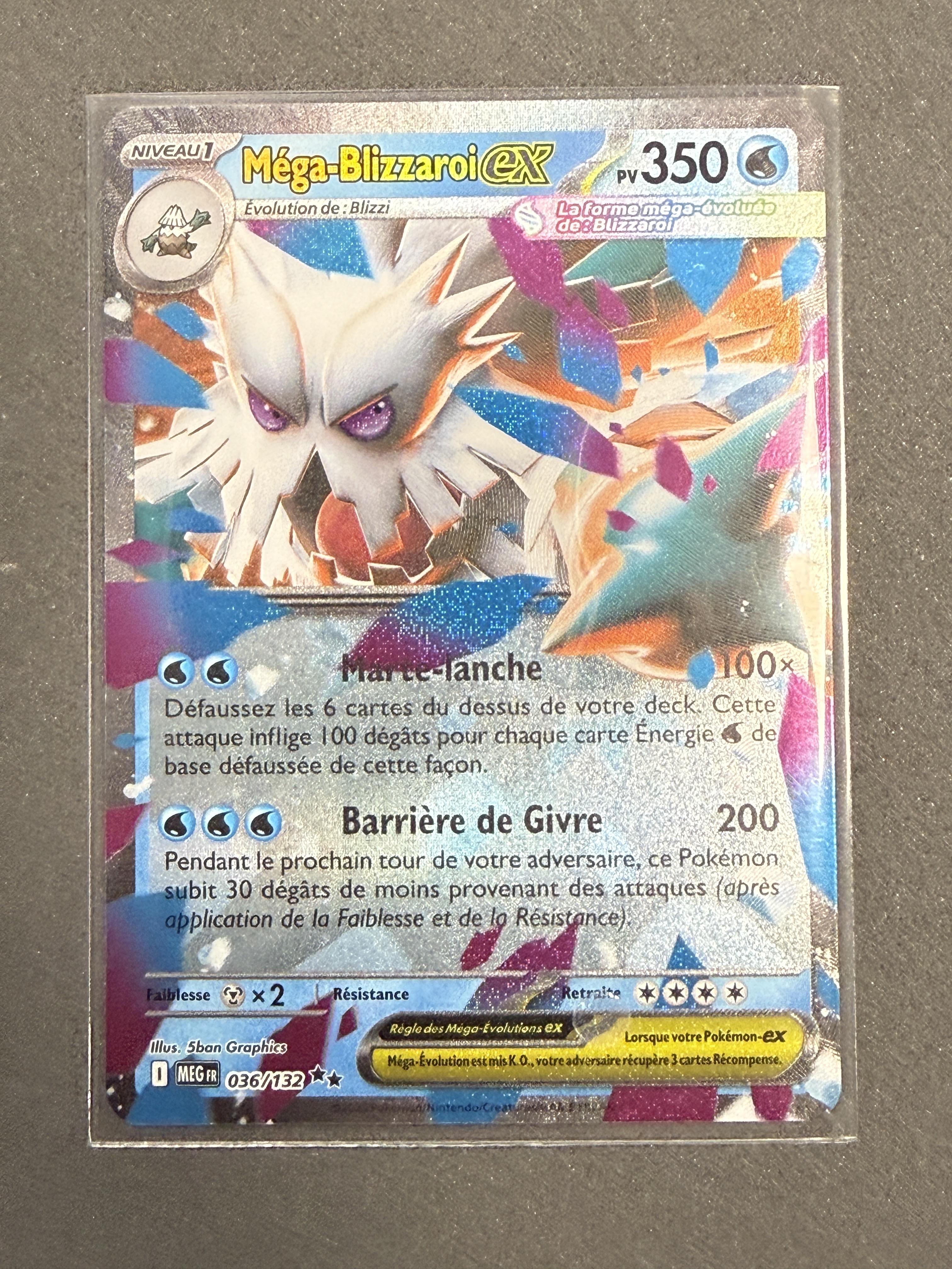Carte Pokémon Méga-Blizzaroi EX 036/132