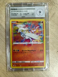 carte pokémon reshiram 017/72 - mtg grade 9