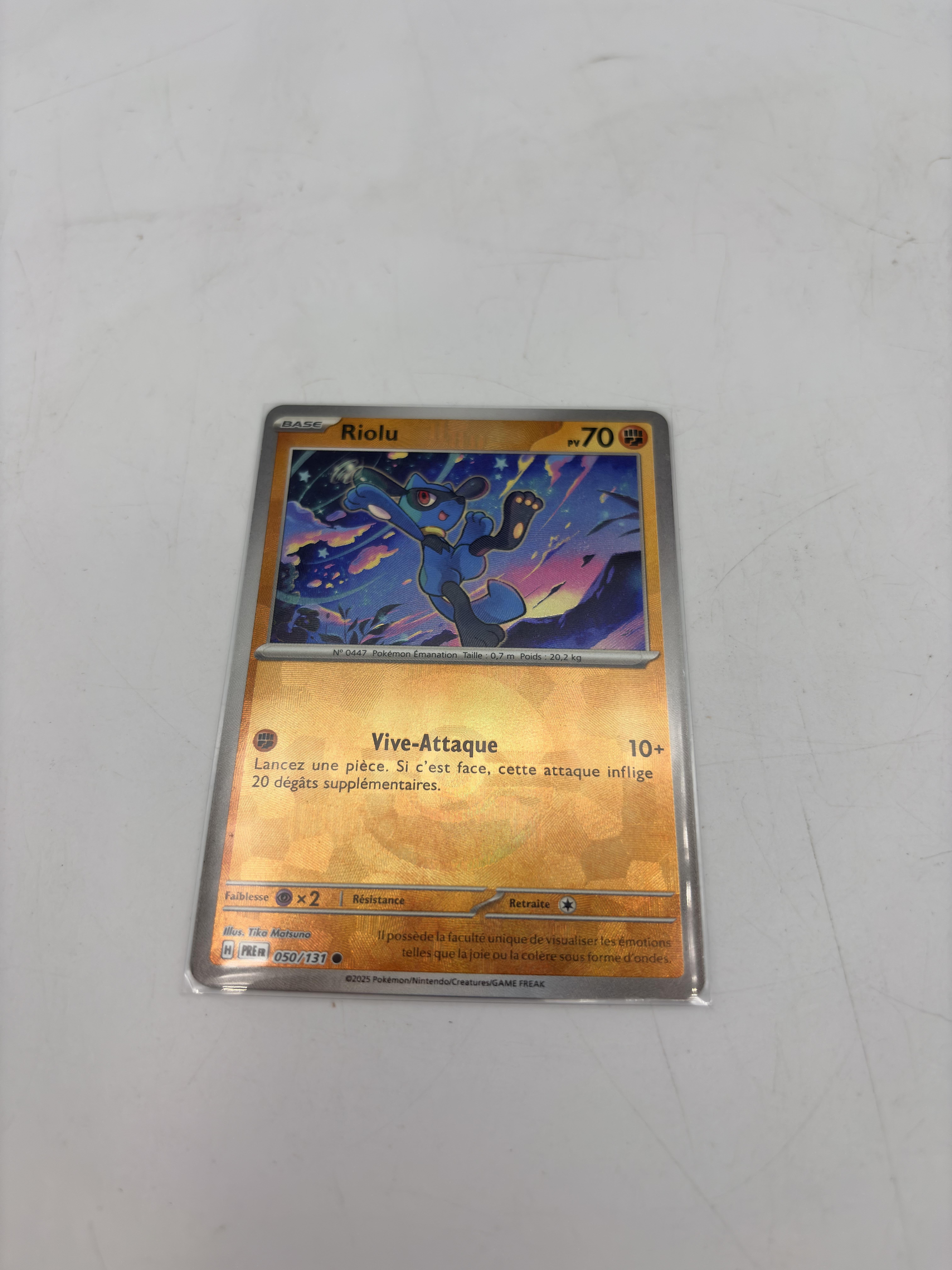 Carte Pokémon Riolu 050/131 Pokéball