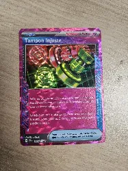 carte pokémon tampon injuste 165/167 fr