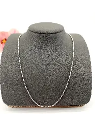 chaîne agatha en argent l50cm argent 925 millième (22 ct) 5,03g