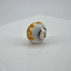 charm murano beads dream blanc jaune et rose argent autre 4,15g