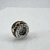 charm pandora à motif floral doré vintage argent 925 millième (22 ct) 2,80g