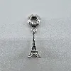 charm pandora tour eiffle argent 925 millième (22 ct) 3,19g