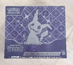 coffret dresseur d'élite pokémon - ecarlate et violet - destinée de paldea ev 4.5
