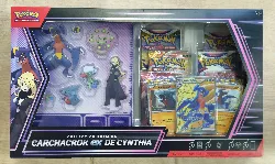 coffret premium carchacrok ex de cynthia pokemon