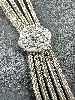 collier ancien drapé  argent 925 millième (22 ct) 44,01g