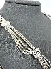 collier ancien drapé  argent 925 millième (22 ct) 44,01g