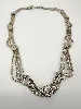 collier ancien drapé  argent 925 millième (22 ct) 44,01g