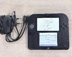 console nintendo 2ds - noire & bleue