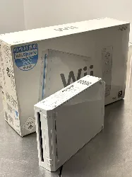console nintendo wii blanche avec manettes