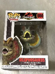 dilophosaurus jurassic park 25th anniversary n° 550 - figurine funko pop