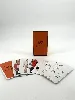 hermés cartes à nouer, les façons de nouer un carré hermès sous forme de jeu de cartes