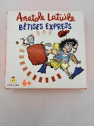 jeu de société anatole latuile - bêtises express
