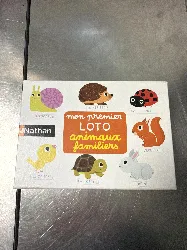 jeu nathan - mon premier loto animaux familiers - découvrir et nommer - jeu educatif - a jouer seul ou en famille - pour enfants d