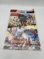 kit de collection pokémon ecarlate et violet flammes obsidiennes ev03 ( booster + poster et classeur souple)