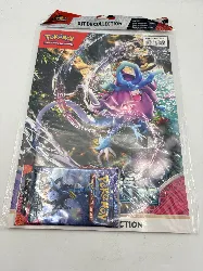 kit de collection pokémon écarlate et violet forces temporelles ( booster + classeur + poster )