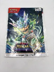 kit de collection pokémon écarlate et violet mascarade crépusculaire ( booster + classeur + poster )
