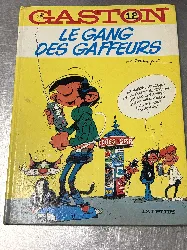 livre gaston tome 12 le gang des gaffeurs opération