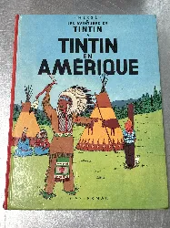 livre les aventures de tintin tome 3 - tintin en amérique