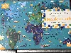 livre puzzle monde - 200 pièces