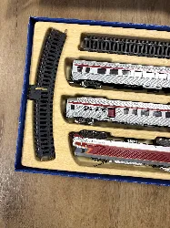 lot de trains gégé ho locomotives, wagon, rails et transformateur - le mistral