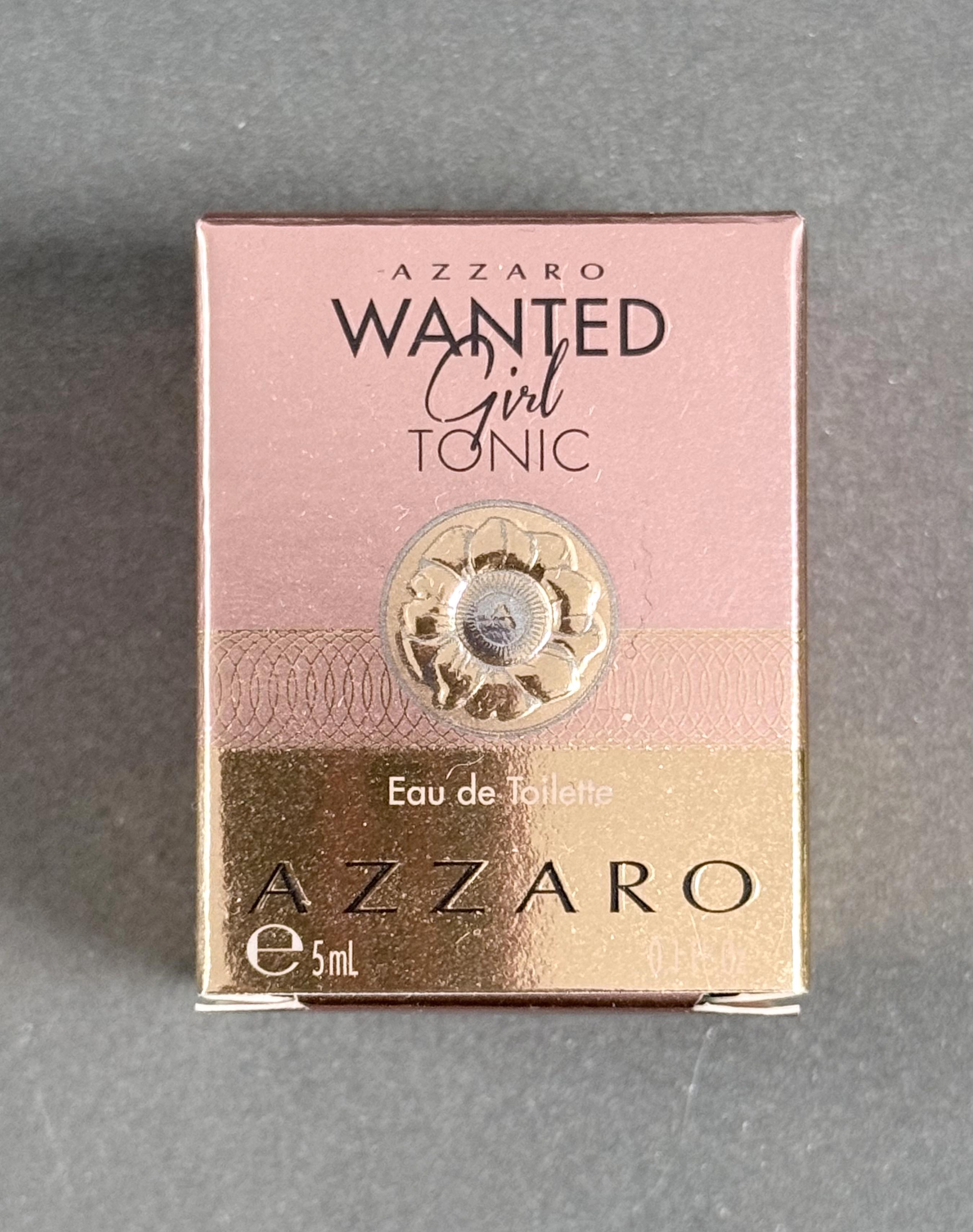 Miniature Azzaro Wanted Girl Tonic Eau de toilette 5ML