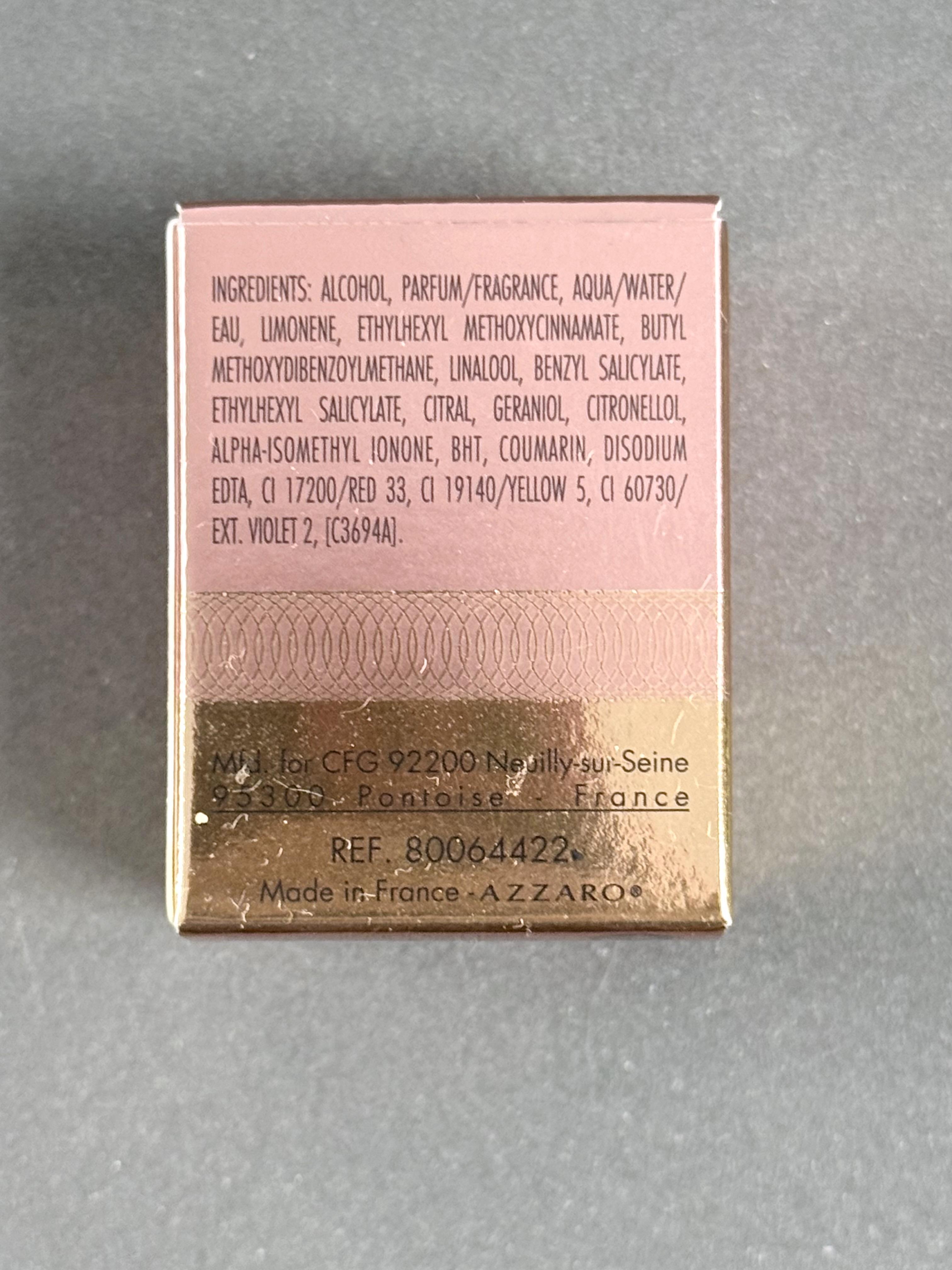 Miniature Azzaro Wanted Girl Tonic Eau de toilette 5ML