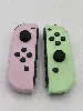 paire de joycon pour nintendo switch - rose et vert