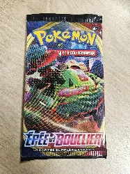 paquet de 10 cartes booster supplementaires pokemon epee et bouclier eb01
