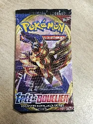 paquet de 10 cartes booster supplementaires pokemon epee et bouclier eb01