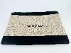 pochette balenciaga en toile beige et cuir noir