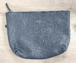 pochette loxwood en cuir gris
