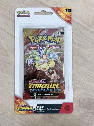 pokémon jcc - écarlate et violet - pack de booster blister ev08 étincelles déferlantes (1 booster aléatoire)