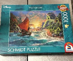 puzzles disney, vaiana, moana, 1000 pcs