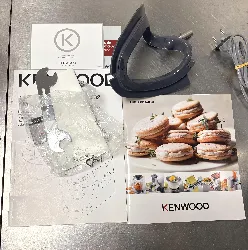 robot de cuisine / patissier kenwood major titanium kmm063 - 1500w - gris titane