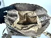 sac vanessa bruno zippy petit modèle en cuir taupe