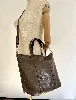 sac vanessa bruno zippy petit modèle en cuir taupe