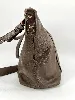 sac vanessa bruno zippy petit modèle en cuir taupe