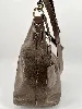 sac vanessa bruno zippy petit modèle en cuir taupe