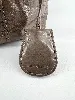 sac vanessa bruno zippy petit modèle en cuir taupe