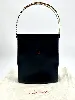sac vintage cartier trinity en cuir noir
