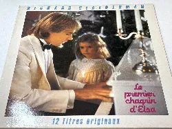 vinyle richard clayderman - le premier chagrin d'elsa (1983, france)