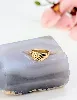 bague bandeau or 750 millième (18 ct) 3,21g