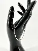 bracelet en argent maille boule l18,5cm argent 925 millième (22 ct) 4,73g