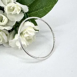 bracelet jonc lisse argent 925 millième (22 ct) 14,85g