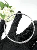 bracelet jonc lisse argent 925 millième (22 ct) 9,84g